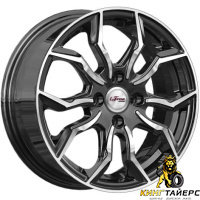 iFree Бохо 6x15 4*100 ET37 DIA60.1 Блэк Джек Литой