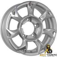 Khomen KHW 1505 5.5x15 5*139.7 ET5 DIA108.1 Gray Литой