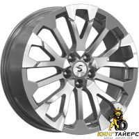 K&K КР003 7.5x19 5*114.3 ET45 DIA64.1 Diamond gloss graphite Литой