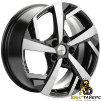 Khomen KHW 1712 7x17 5*108 ET40 DIA54.1 F-Silver Литой