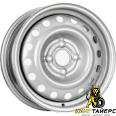 7223, Trebl 7223 6x15 5*114.3 ET50 DIA67.1 Silver Штампованный, Диски