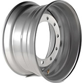 10/335/281/154, Asterro 10/335/281/154 8.25x22.5 10*335 ET154 DIA281 Silver Штампованный, Диски