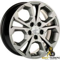 Khomen KHW 1711 6.5x17 5*108 ET33 DIA60.1 F-Silver Литой