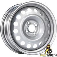 Trebl 64J49H 6x15 5*114.3 ET49 DIA67.1 Silver Штампованный