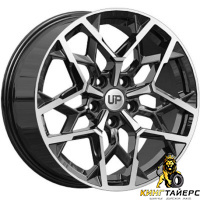 Wheels UP UP110 7.5x17 5*114.3 ET40 DIA67.1 New Black Литой