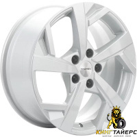 Khomen KHW 1712 7x17 5*112 ET46 DIA66.6 F-Silver Литой