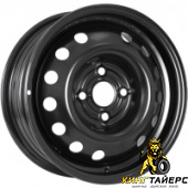 53A45Z, Евразиа Тапо 53A45Z 5.5x14 4*100 ET45 DIA56.6 Black Штампованный, Диски