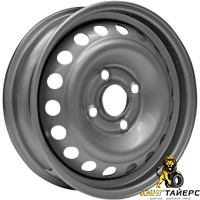 Accuride Нива 21214 5x16 5*139.7 ET58 DIA98.6 Silver Штампованный