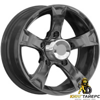 K&K Триал 6.5x15 5*139.7 ET5 DIA110.1 Дарк платинум Литой