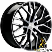 KHW 2005, Khomen KHW 2005 8.5x20 5*108 ET46 DIA63.3 Black-FP Литой, Диски