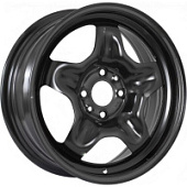 15012, Magnetto 15012 6x15 4*98 ET35 DIA58.6 Black Штампованный, Диски