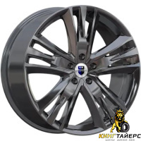 K&K Атлас 8.5x20 5*105 ET38 DIA70.1 Алмаз черный Литой