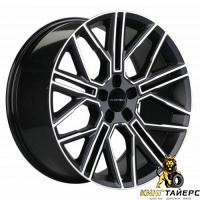 Khomen KHW 2101 9.5x21 5*112 ET31 DIA66.6 Black Литой