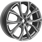KHW 1907, Khomen KHW 1907 7.5x19 5*112 ET43 DIA57.1 Black Литой, Диски
