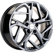 KHW 1716, Khomen KHW 1716 7x17 5*110 ET40 DIA67.1 Gray Литой, Диски