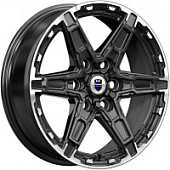 Дистрикт, K&K Дистрикт 8x18 6*114.3 ET25 DIA66.1 Дарк платинум Литой, Диски