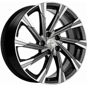 KHW 1901, Khomen KHW 1901 7.5x19 5*108 ET33 DIA60.1 Black Литой, Диски
