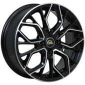 CR-19, Cross Street CR-19 7x17 5*110 ET46 DIA63.3 Black Литой, Диски