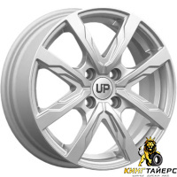 Wheels UP UP122 6x15 4*100 ET37 DIA60.1 Silver Classic Литой