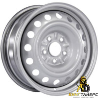 Trebl 9617T 6x16 5*114.3 ET50 DIA67.1 Silver Штампованный