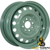X40021 P, Trebl X40021 P 6x15 4*98 ET35 DIA58.6 Green Штампованный, Диски
