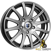 K&K Сиеста 5x13 4*100 ET35 DIA67.1 Алмаз черный Литой