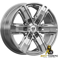K&K R8 7.5x17 6*114.3 ET39 DIA67.1 Дарк платинум Литой
