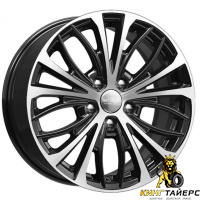 K&K КС873 7.5x17 5*112 ET47 DIA57.1 Алмаз черный Литой