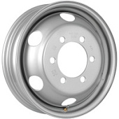 3165587, Sunrise 3165587 5.5x16 6*170 ET106 DIA130.1 Silver Штампованный, Диски