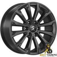 Скад КР006 8.5x20 6*139.7 ET33 DIA100.1 Diamond Black Gris Литой