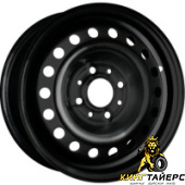 53A43C, Trebl 53A43C 5.5x14 4*100 ET43 DIA60.1 Black Штампованный, Диски