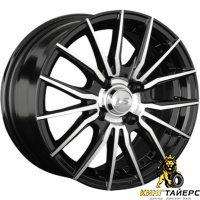 LS 791 6.5x15 4*100 ET40 DIA73.1 BKF Литой