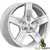 Скад КР008 8.5x20 5*108 ET43 DIA60.1 Fury black Литой