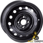 53A49D, Trebl 53A49D 5.5x14 4*100 ET49 DIA57.1 Silver Штампованный, Диски