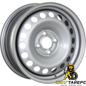 64A50C P, Trebl 64A50C P 6x15 4*100 ET50 DIA60.1 Silver Штампованный, Диски