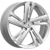 КР002, Скад КР002 7x19 5*112 ET43 DIA57.1 Elite silver Литой, Диски