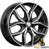 Скад Арика 8x19 5*120 ET44 DIA59.6 Черный бархат Литой