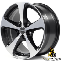 Borbet CC 7x16 5*115 ET40 DIA70.1 Black Polished Matt Литой