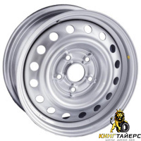 ТЗСК Renault Sandero 6.5x16 4*100 ET37 DIA60.1 Silver Штампованный
