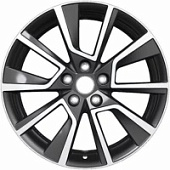 KHW 1802, Khomen KHW 1802 7x18 5*112 ET45 DIA57.1 Gray-FP Литой, Диски