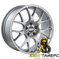 BBS CH 8.5x17 5*120 ET38 DIA72.6 Brilliant Silver Литой