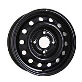 6565T, Trebl 6565T 5.5x14 4*100 ET45 DIA56.6 Black Штампованный, Диски