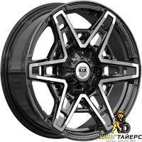 K&K Блэкберн 8x17 6*139.7 ET30 DIA106.1 Алмаз черный Литой