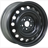 6355ST, Steger 6355ST 5.5x14 4*108 ET37.5 DIA63.3 Black Штампованный, Диски