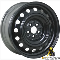 Steger 6355ST 5.5x14 4*108 ET37.5 DIA63.3 Black Штампованный