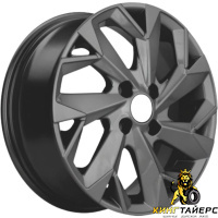 Khomen KHW 1402 5.5x14 4*100 ET43 DIA60.1 Gray-FP Литой
