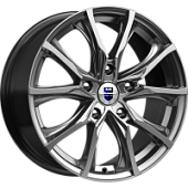 Твист, K&K Твист 7.5x17 5*130 ET43 DIA71.6 Дарк платинум Литой, Диски