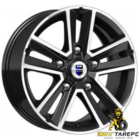 K&K Арена 6.5x16 5*139.7 ET40 DIA98.1 Алмаз черный Литой