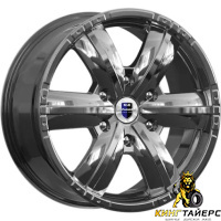 K&K Окинава 7.5x17 6*114.3 ET30 DIA66.1 Алмаз черный Литой