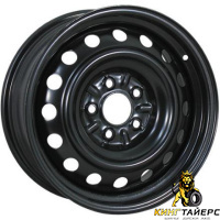Trebl X40930 7x17 5*108 ET55 DIA63.3 Black Штампованный